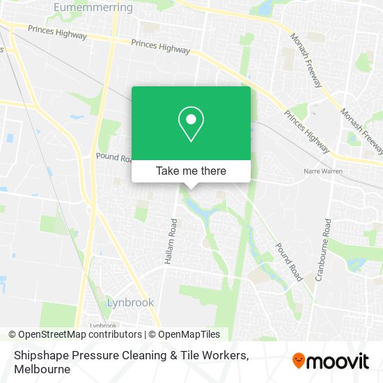 Shipshape Pressure Cleaning & Tile Workers map