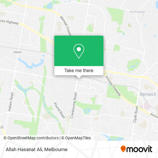 Allah Hasanat Ali map