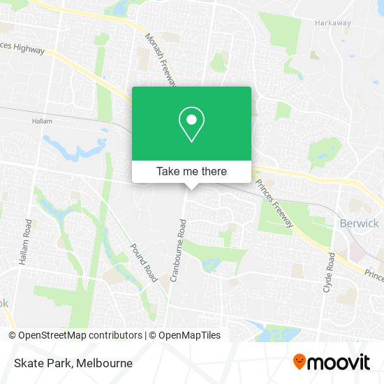 Skate Park map