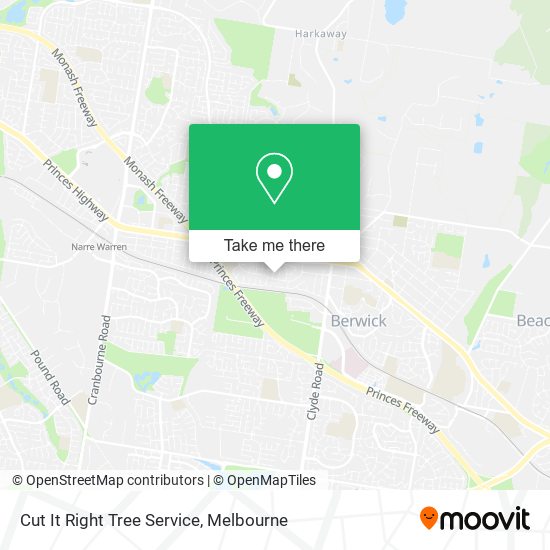 Cut It Right Tree Service map