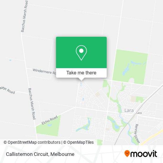 Callistemon Circuit map