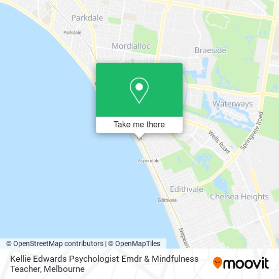 Kellie Edwards Psychologist Emdr & Mindfulness Teacher map