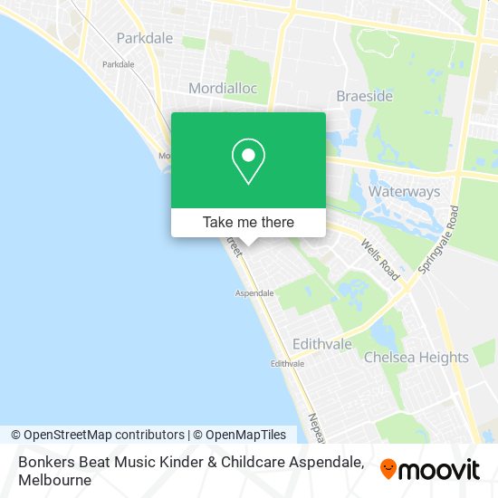 Bonkers Beat Music Kinder & Childcare Aspendale map