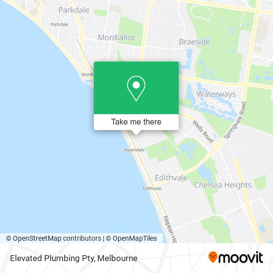 Elevated Plumbing Pty map
