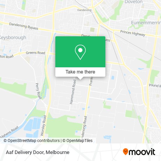 Aaf Delivery Door map