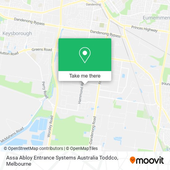 Mapa Assa Abloy Entrance Systems Australia Toddco