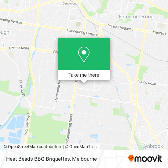 Heat Beads BBQ Briquettes map