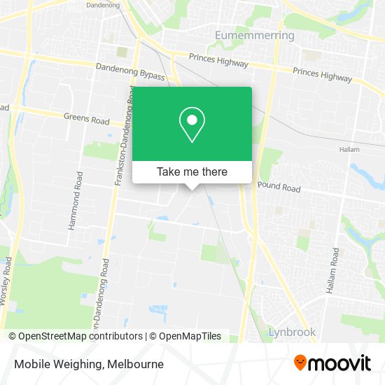 Mobile Weighing map