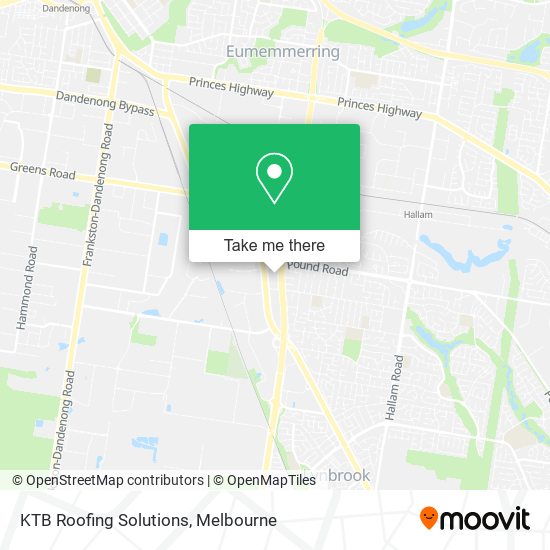 KTB Roofing Solutions map