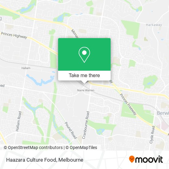 Haazara Culture Food map