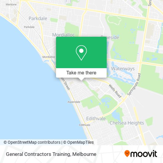 General Contractors Training map