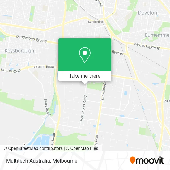 Mapa Multitech Australia