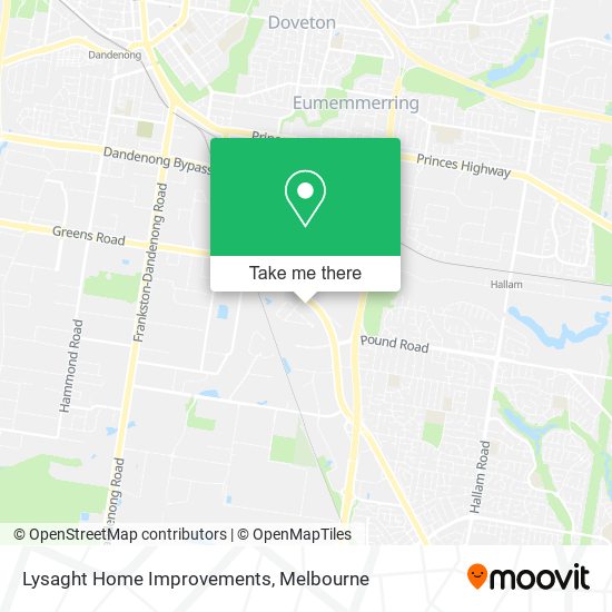 Lysaght Home Improvements map