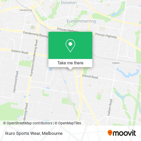 Ikuro Sports Wear map