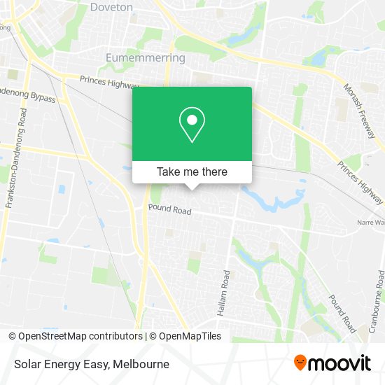 Solar Energy Easy map