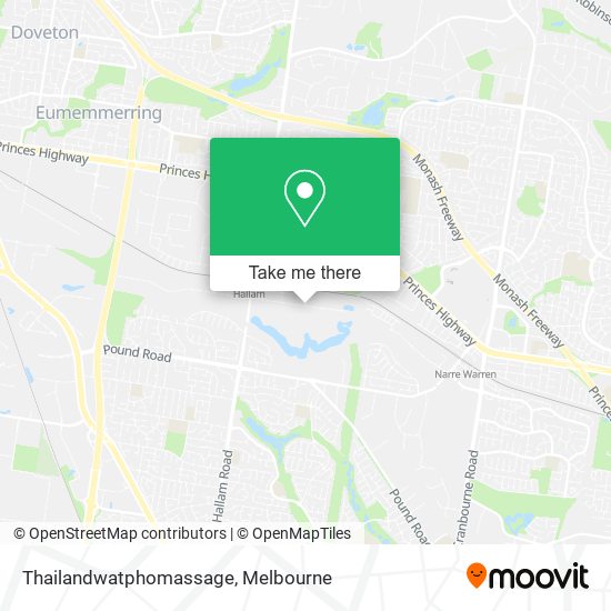 Thailandwatphomassage map