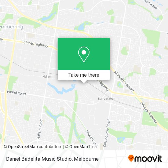 Daniel Badelita Music Studio map