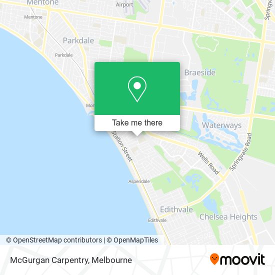 McGurgan Carpentry map