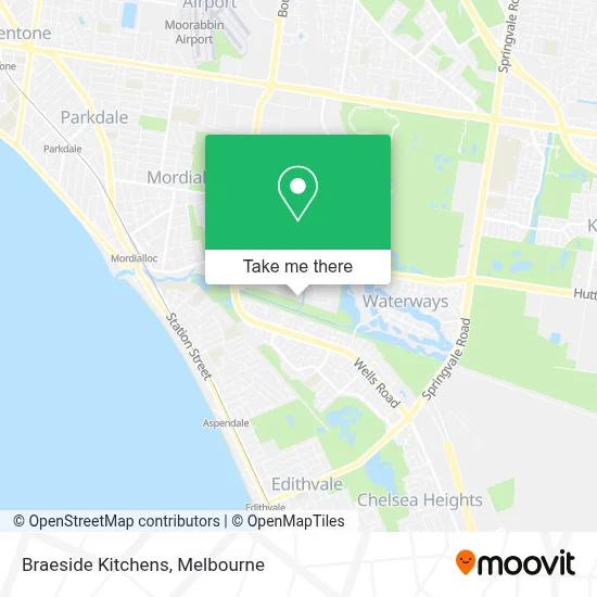 Mapa Braeside Kitchens