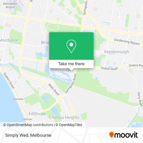 Simply Wed map
