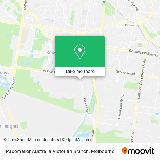 Mapa Pacemaker Australia Victorian Branch