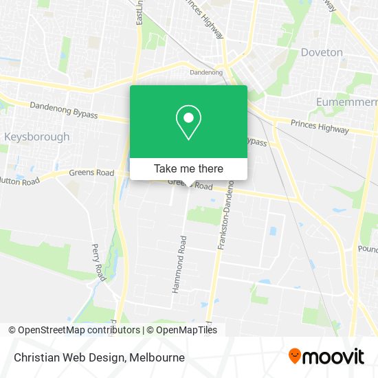 Christian Web Design map