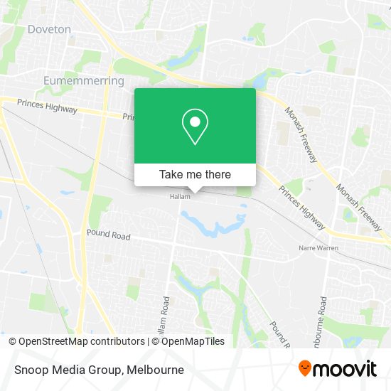 Snoop Media Group map