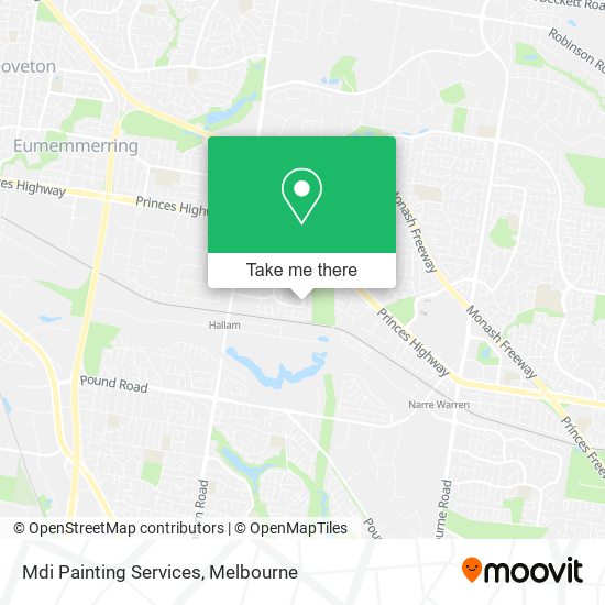 Mdi Painting Services map