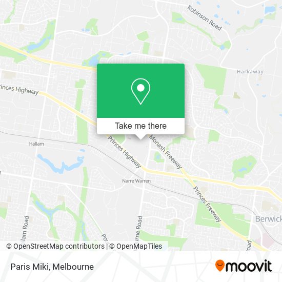 Paris Miki map