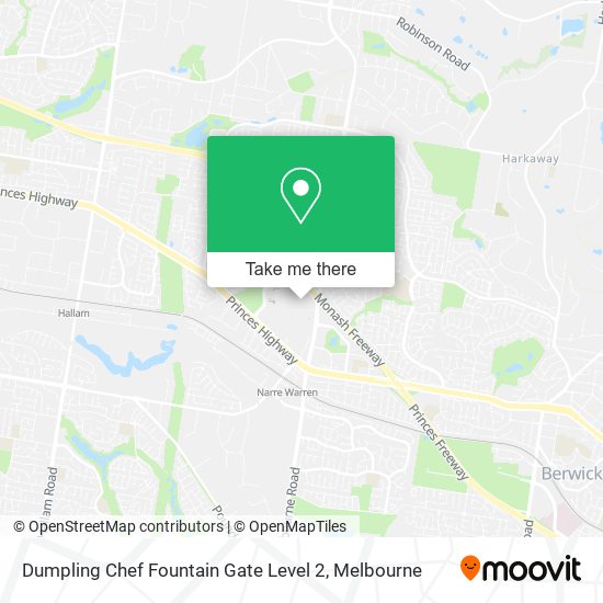Dumpling Chef Fountain Gate Level 2 map