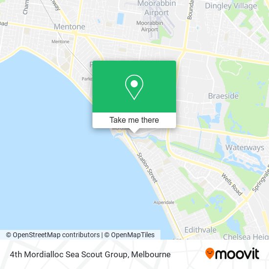 4th Mordialloc Sea Scout Group map