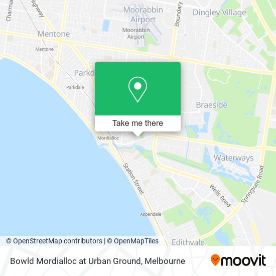 Bowld Mordialloc at Urban Ground map