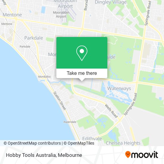 Hobby Tools Australia map