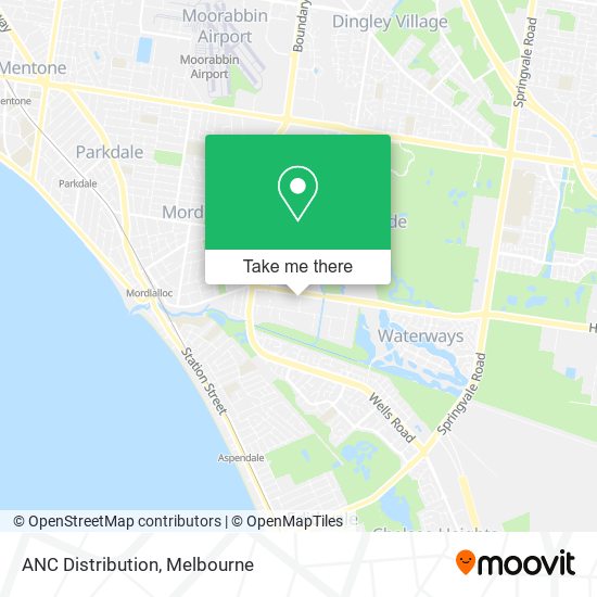 ANC Distribution map