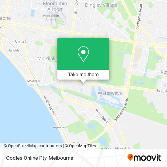 Oodles Online Pty map