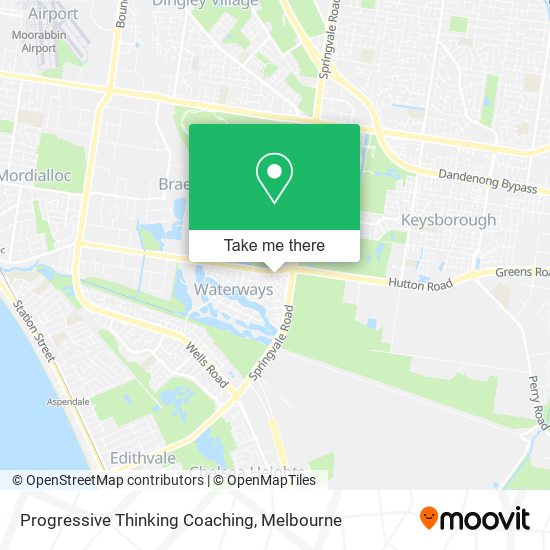 Progressive Thinking Coaching map