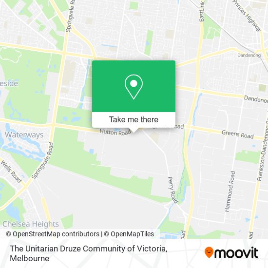 The Unitarian Druze Community of Victoria map