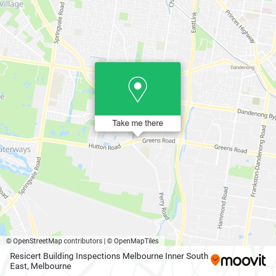 Resicert Building Inspections Melbourne Inner South East map