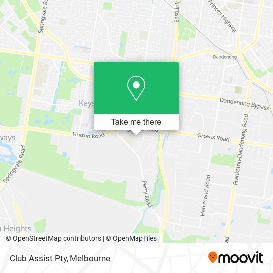 Club Assist Pty map