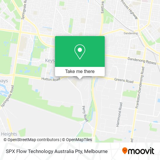 SPX Flow Technology Australia Pty map