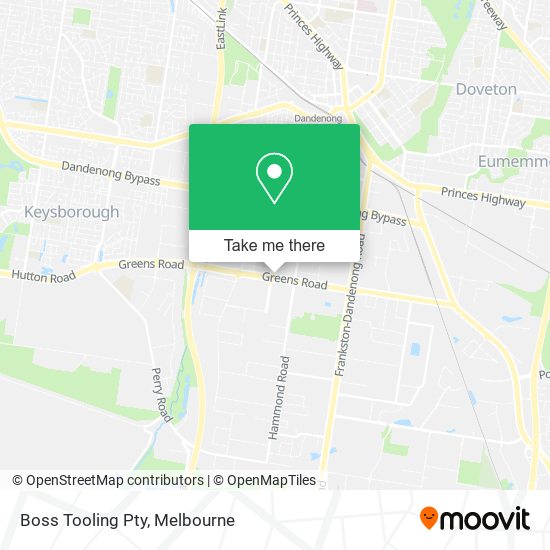 Boss Tooling Pty map