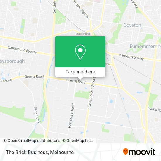 The Brick Business map