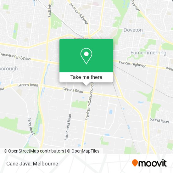 Cane Java map