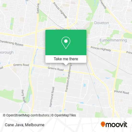 Cane Java map