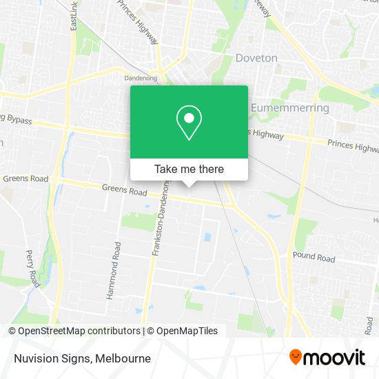 Nuvision Signs map
