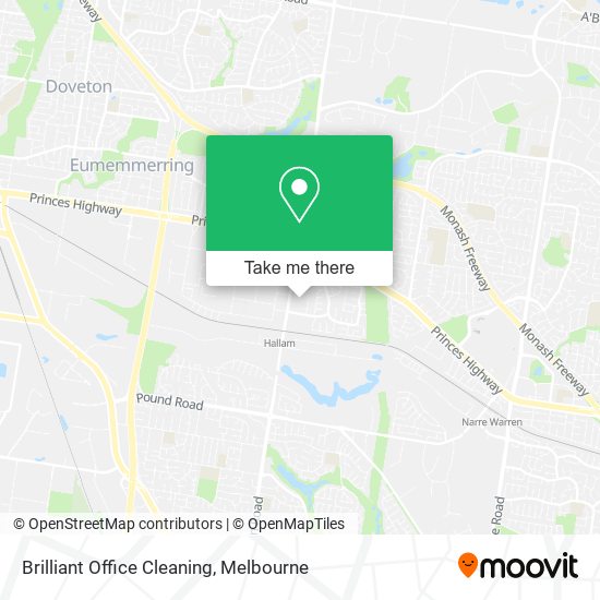 Brilliant Office Cleaning map