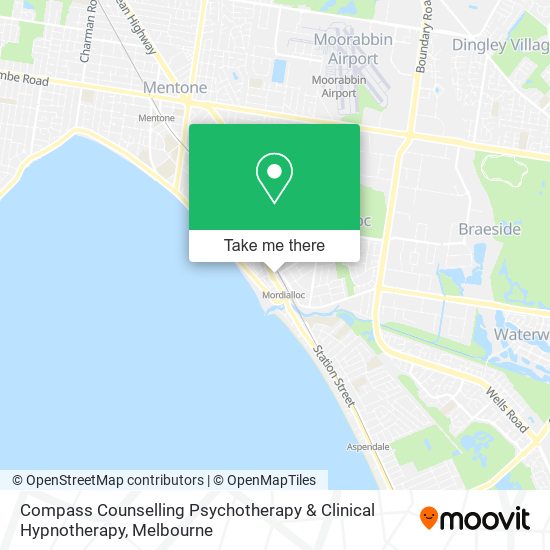 Compass Counselling Psychotherapy & Clinical Hypnotherapy map