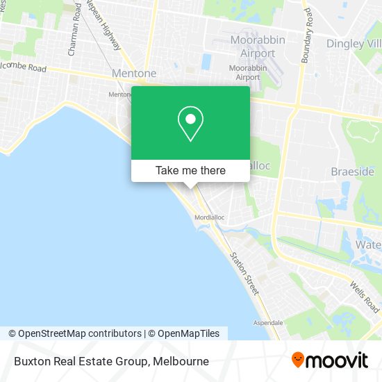 Buxton Real Estate Group map