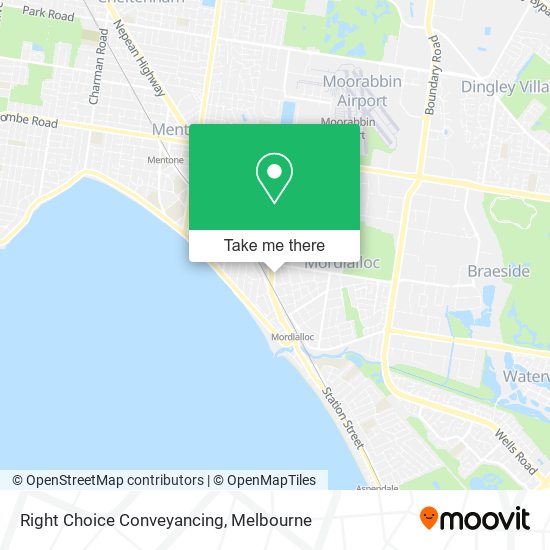 Right Choice Conveyancing map