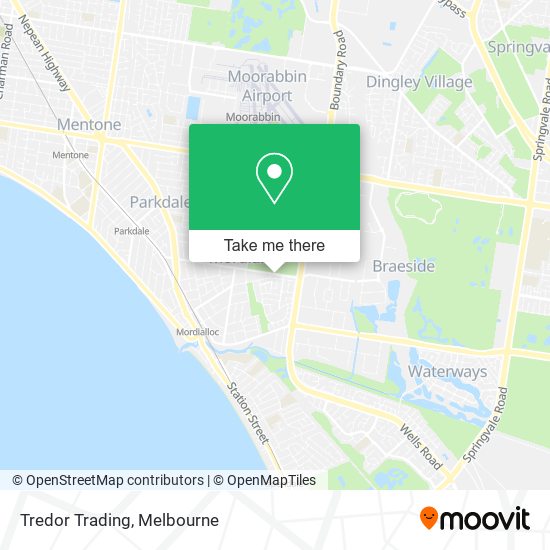 Tredor Trading map